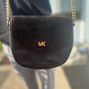Mocha Micheal Kors Crossbody purse